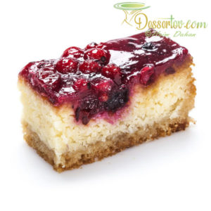 Flan noix de coco fruits rouges (x80)