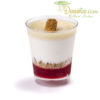 Verrine crumble framboise (x40)