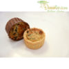 Quiche individuelle champignons et oignons de Pessa'h (Ø 50mm)